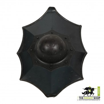 17" Talhoffer Buckler - Dark - 16 gauge