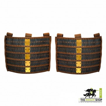 Blackened Lamellar Scale Skirt