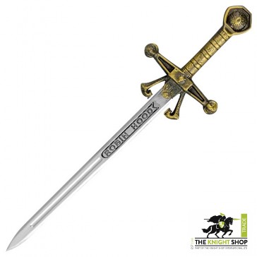 Robin Hood Sword Letter Opener - Bronze