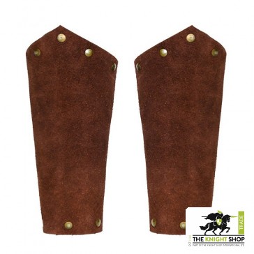 Suede Leather Vambraces