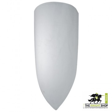 Flat Topped Crusader Shield - Unpainted 