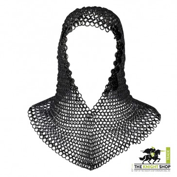 Blackened Chainmail Coif