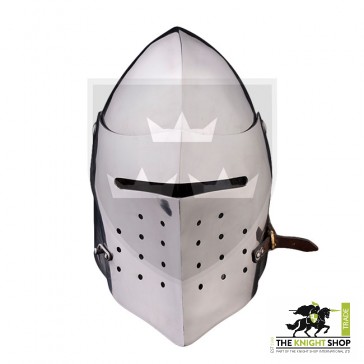 Bascinet with Visor - 14 gauge