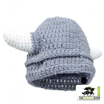 Knitted Viking Helmet Hat &ndash; Adult Size