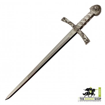 Richard the Lionheart Letter Opener - Silver Plated 