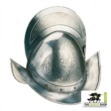 Spanish Etched Morion Helmet