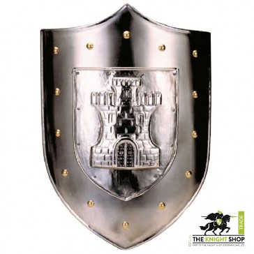 Silver Stone Tower Shield
