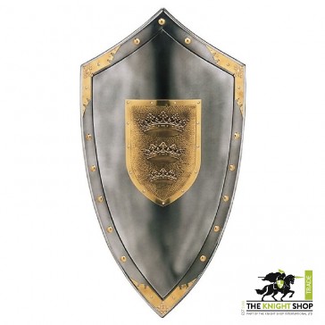 King Arthur Three Crowns Shield