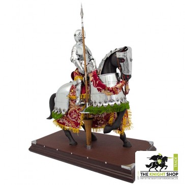 Armoured Knight on Horse - Red 