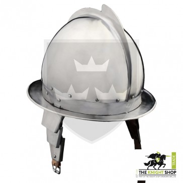 Pikeman&rsquo;s Cabasset Helmet - 16 gauge - Medium