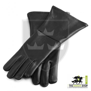 size 11 black Historical Gloves