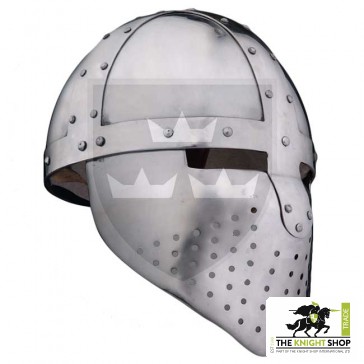 Crusader Transitional Spangenhelm - 14 gauge