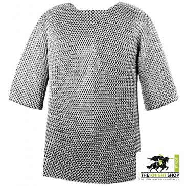 Chainmail Haubergeon - Dome Riveted - 60" Chest