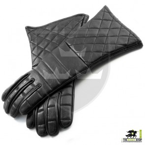 size 6 black Light Practical Gloves