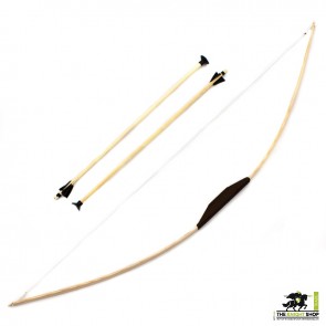 Kid&rsquo;s Wooden Bow & Arrow Set &ndash; 110cm