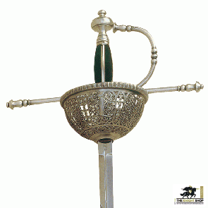Spanish Tizona Cup Hilt Rapier