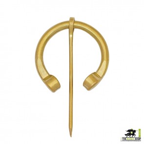 Brass Fibula Cloak Brooch