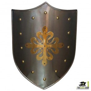 Brass Calatrava Cross Shield