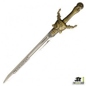 Terminator Sword Letter Opener - Bronze