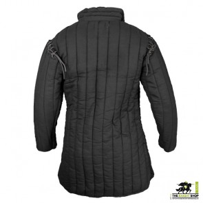 Laced Gambeson - Black - XL