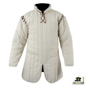 Laced Gambeson - Natural - S