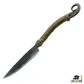 Hand Forged Knife - Leather Handle