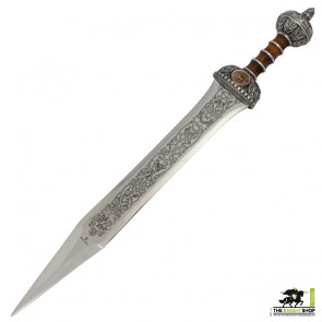 Roman Julius Caesar Gladius - Silver