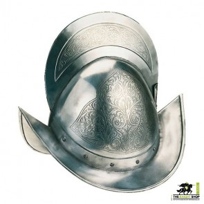 Spanish Etched Morion Helmet