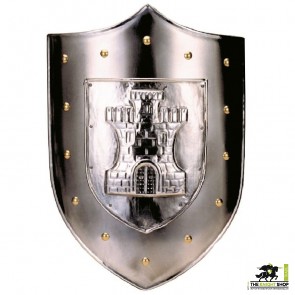 Silver Stone Tower Shield