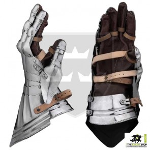 15th Century German Gauntlets - 18 gauge