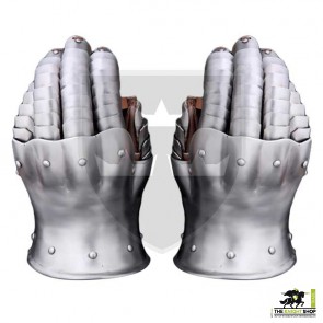 14th Century Gauntlets - 16 gauge