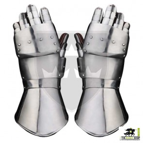 15th Century Gauntlets - 16 gauge