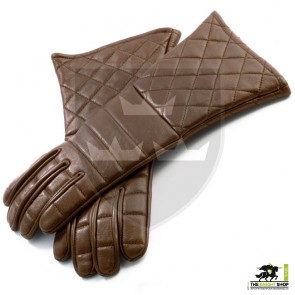 size 8 brown Light Practical Gloves