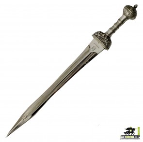 Roman Gladius Letter Opener - Silver Plated 