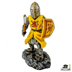 Case of 12 - Fighting Robert the Bruce with Axe Figurine - 18cm