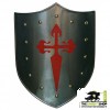 Red St. James Cross Shield