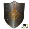 Brass Calatrava Cross Shield