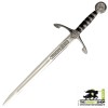 Black Prince Letter Opener - Silver