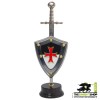 Templar Letter Opener and Shield Set