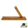 Slanted Magnetic Dagger Stand - Oak