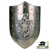Silver Double-Headed Eagle Shield