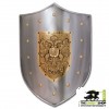 Gold Double-Headed Eagle Shield