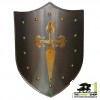 Brass St. James Cross Shield