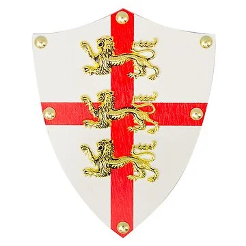 Richard the Lionheart Shield - Letter Opener Wall Mount