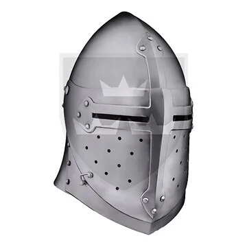 Sugar Loaf Helmet with Visor - 14 gauge