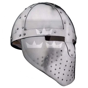 Crusader Transitional Spangenhelm - 14 gauge - Medium