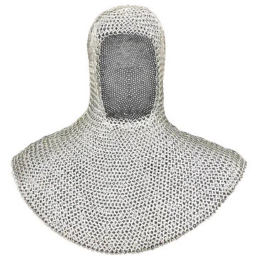 Chainmail Coif - Dome Riveted
